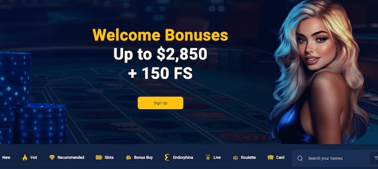 A screenshot of Jackpoty casino, one of the best sports betting sites Canada 